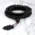 108 Bead Wrap Bracelet & Necklace | Natural Stone Meditation Mala