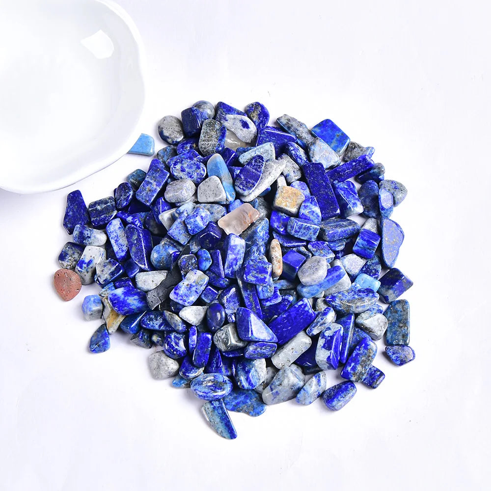 Natural Crystal Chip Gravel | 100g Healing Gemstone Chips for Decor, Grids & Aquariums