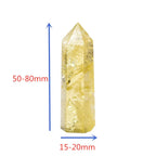 Natural Citrine Crystal Point Tower | Abundance & Solar Energy Wand