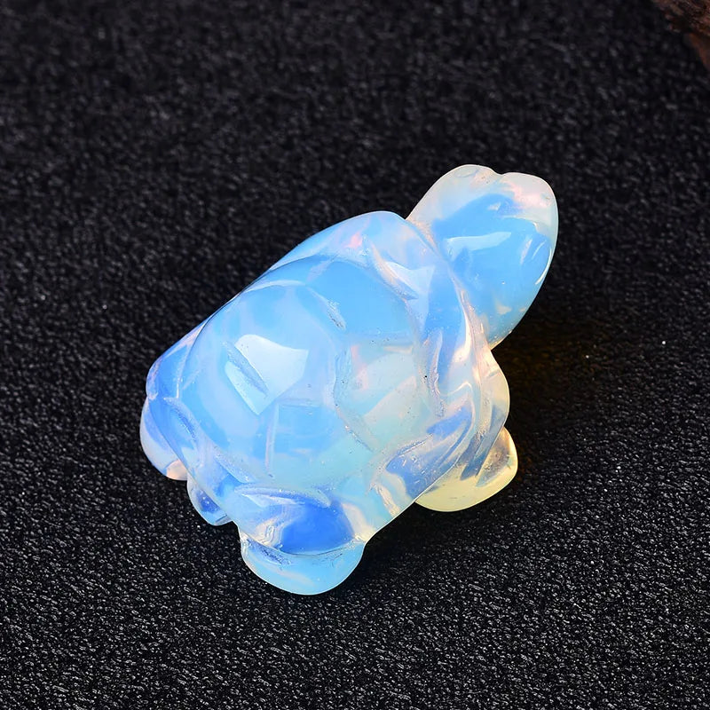 Natural Crystal Tortoise Carving | Choose Your Stone | Altar & Home Decor