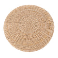 Japanese Woven Straw Round Tatami Cushion | Meditation & Floor Seating