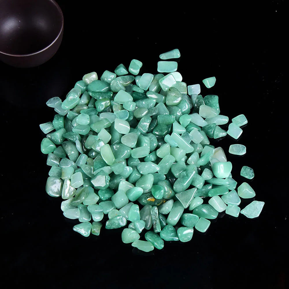 Natural Crystal Chip Gravel | 100g Healing Gemstone Chips for Decor, Grids & Aquariums
