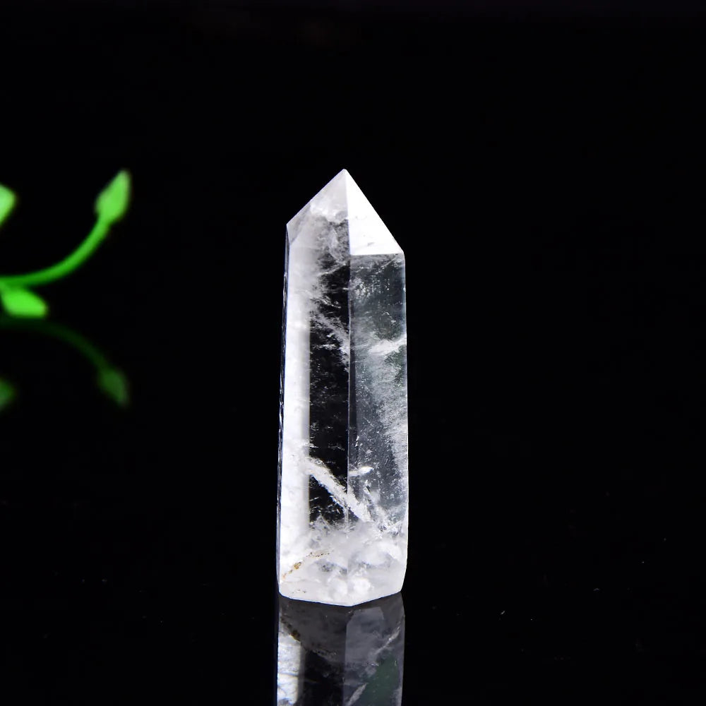 Natural Clear Quartz Crystal Point Tower | Clarity & Amplification Wand
