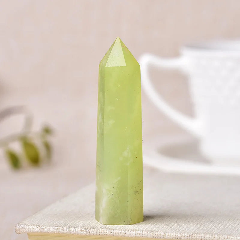 Natural Crystal Point Tower | Choose Your Stone