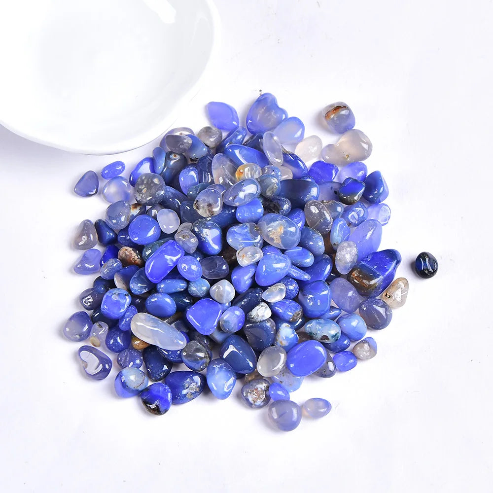 Natural Crystal Chip Gravel | 100g Healing Gemstone Chips for Decor, Grids & Aquariums