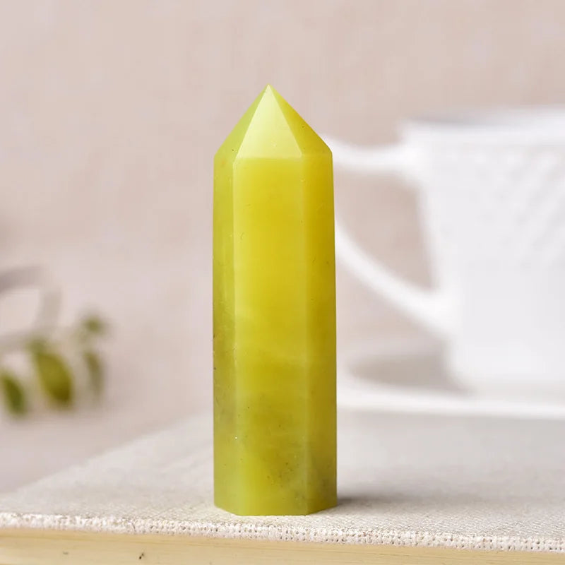 Natural Crystal Point Tower | Choose Your Stone