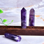 Natural Amethyst Crystal Point Tower | Calm, Clarity & Spiritual Protection
