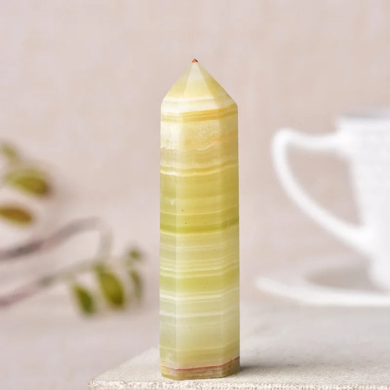 Natural Crystal Point Tower | Choose Your Stone
