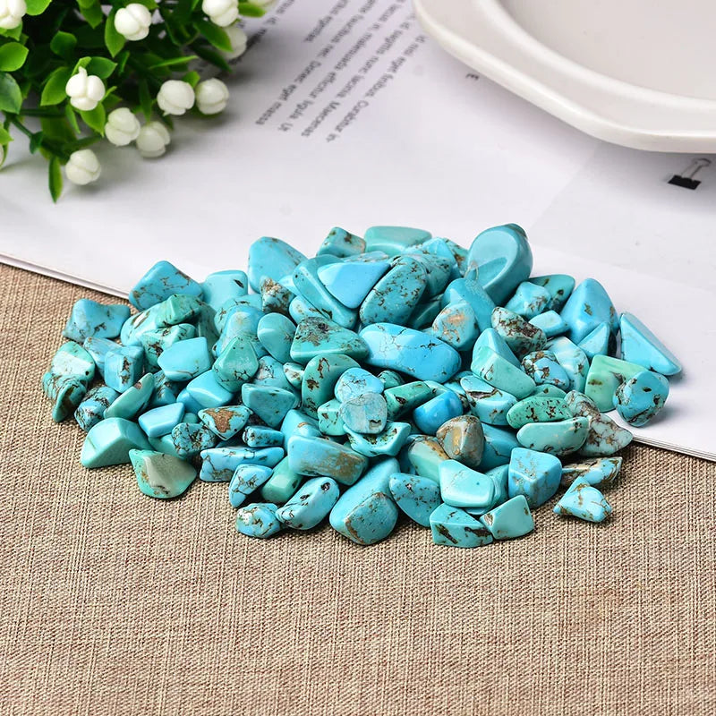 Natural Crystal Chip Gravel | 100g Healing Gemstone Chips for Decor, Grids & Aquariums
