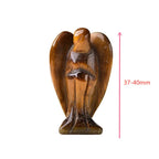 Crystal Guardian Angel Figurine | Choose Your Stone | Altar & Home Decor