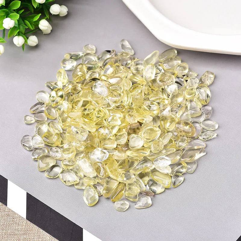 Natural Crystal Chip Gravel | 100g Healing Gemstone Chips for Decor, Grids & Aquariums