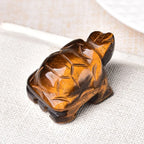Natural Crystal Tortoise Carving | Choose Your Stone | Altar & Home Decor