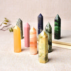 Natural Crystal Point Tower | Choose Your Stone
