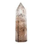 Natural Smoky Quartz Crystal Point Tower | Reiki Healing Wand