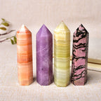 Natural Crystal Point Tower | Choose Your Stone