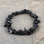 Black Tourmaline Chip Bracelet
