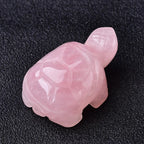 Natural Crystal Tortoise Carving | Choose Your Stone | Altar & Home Decor