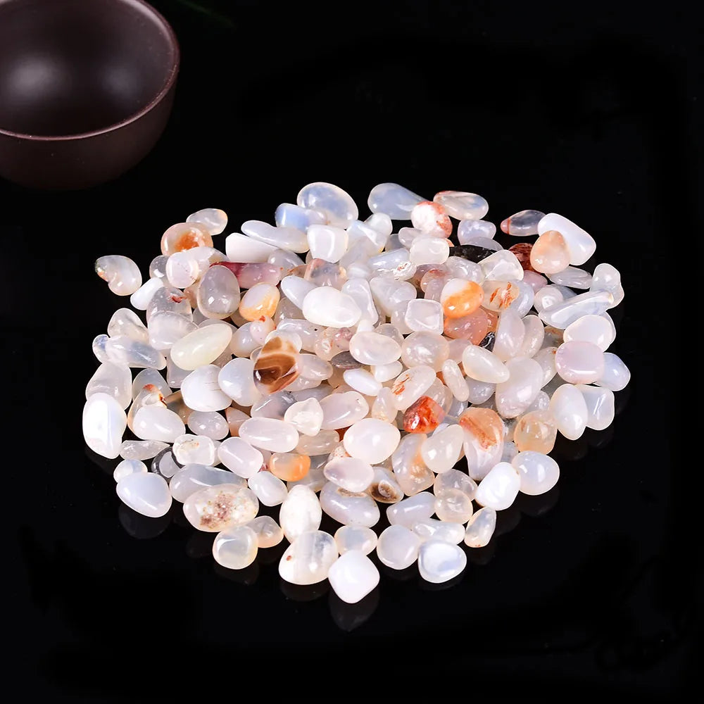 Natural Crystal Chip Gravel | 100g Healing Gemstone Chips for Decor, Grids & Aquariums