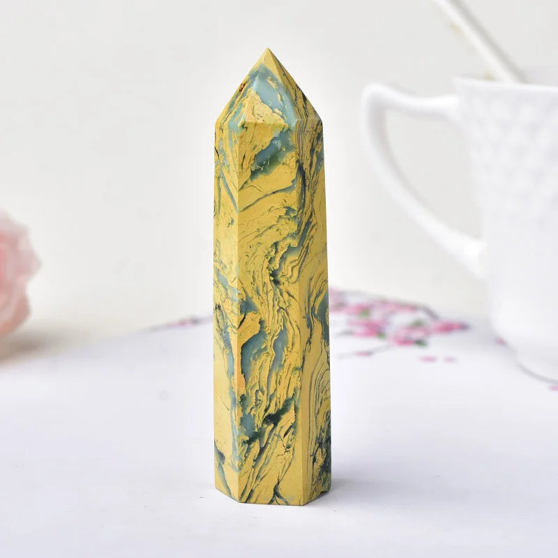 Natural Crystal Point Tower | Choose Your Stone