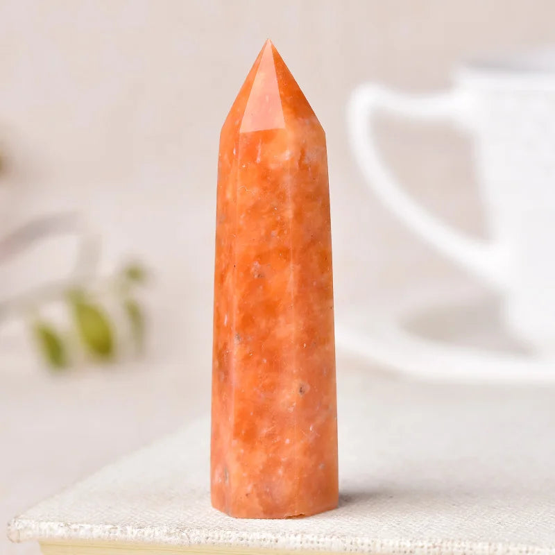 Natural Crystal Point Tower | Choose Your Stone
