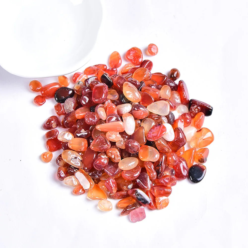 Natural Crystal Chip Gravel | 100g Healing Gemstone Chips for Decor, Grids & Aquariums