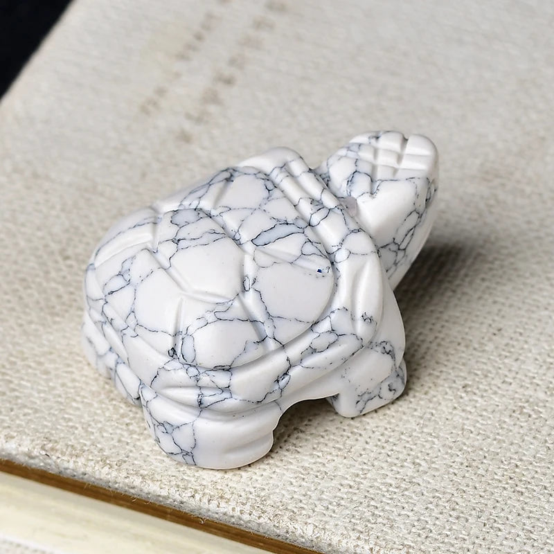 Natural Crystal Tortoise Carving | Choose Your Stone | Altar & Home Decor