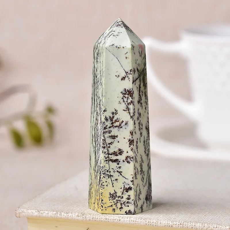 Natural Crystal Point Tower | Choose Your Stone