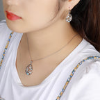 Larimar Starfish Pendant Necklace