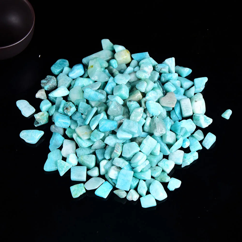 Natural Crystal Chip Gravel | 100g Healing Gemstone Chips for Decor, Grids & Aquariums