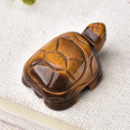 Natural Crystal Tortoise Carving | Choose Your Stone | Altar & Home Decor