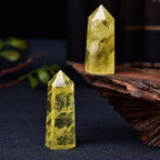 Natural Citrine Crystal Point Tower | Abundance & Solar Energy Wand