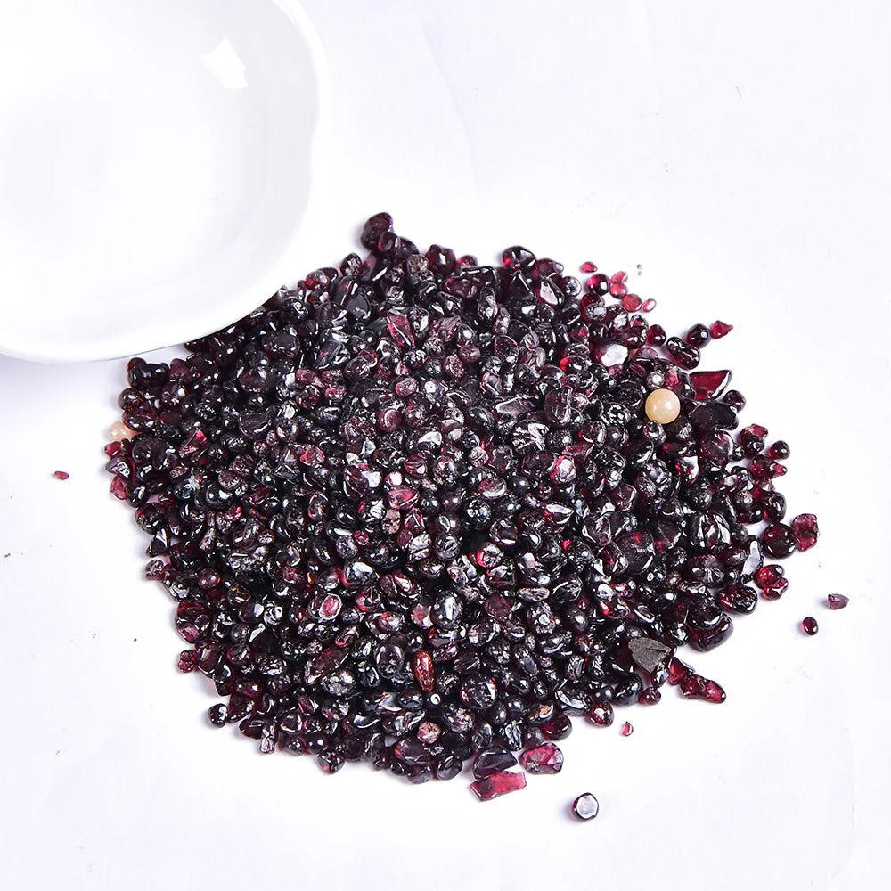 Natural Crystal Chip Gravel | 100g Healing Gemstone Chips for Decor, Grids & Aquariums