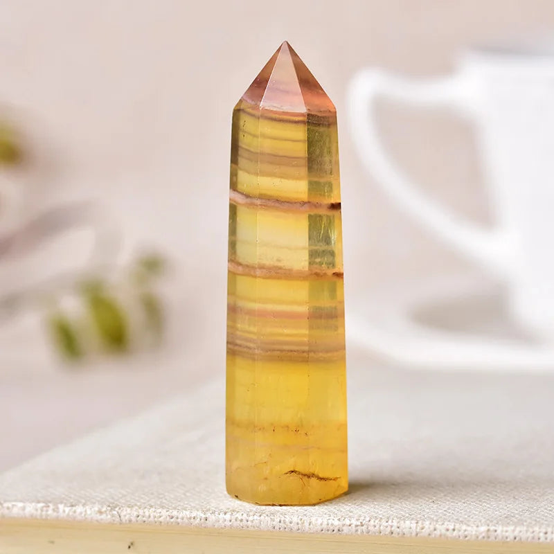 Natural Crystal Point Tower | Choose Your Stone