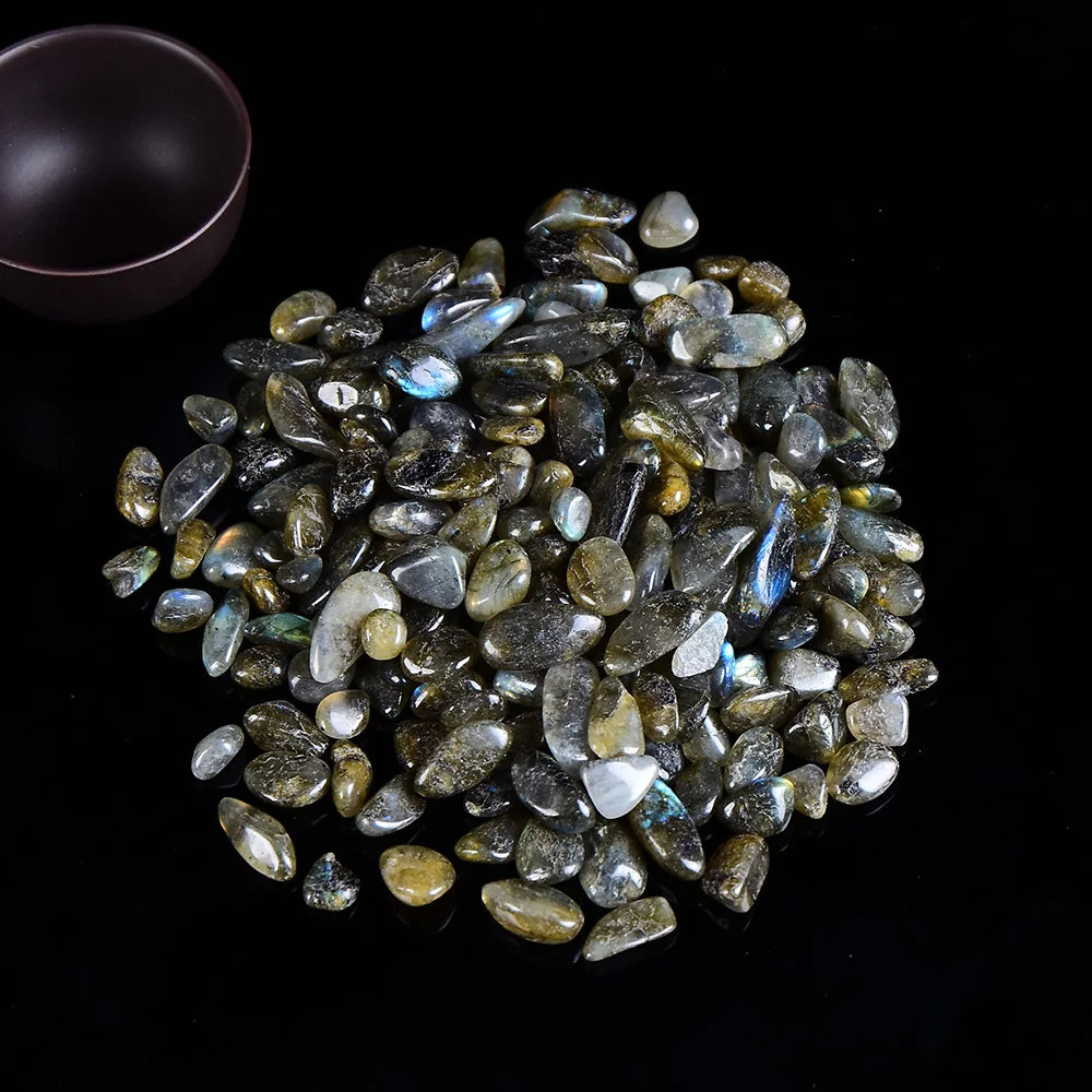 Natural Crystal Chip Gravel | 100g Healing Gemstone Chips for Decor, Grids & Aquariums