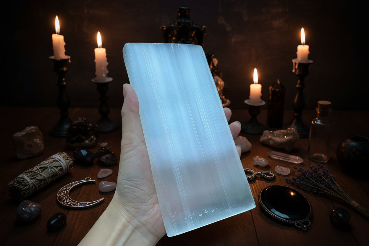 Signature Selenite Charging Plate