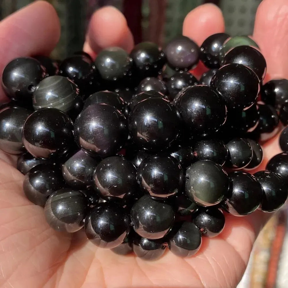 Natural Crystal Bead Strand — 8mm Healing Stone Beads for Jewelry Making