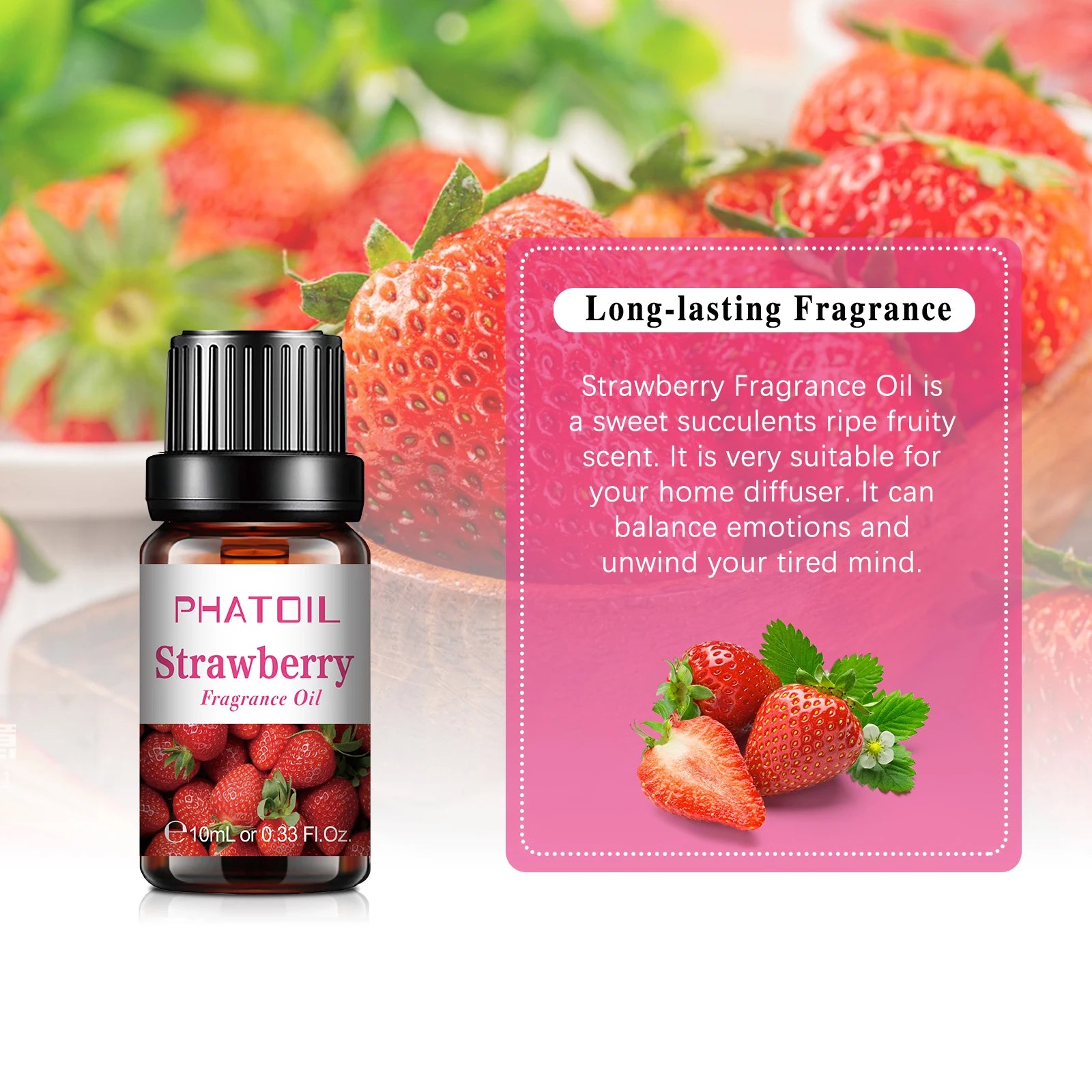Sweet Fruit Fragrance Oils 10ml – Singles, 2-Packs, 6-Packs & 10-Packs