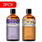 Pure Plant Essential Oil 100ml | Singles & 2-Packs for Diffusers, Aromatherapy & DIY