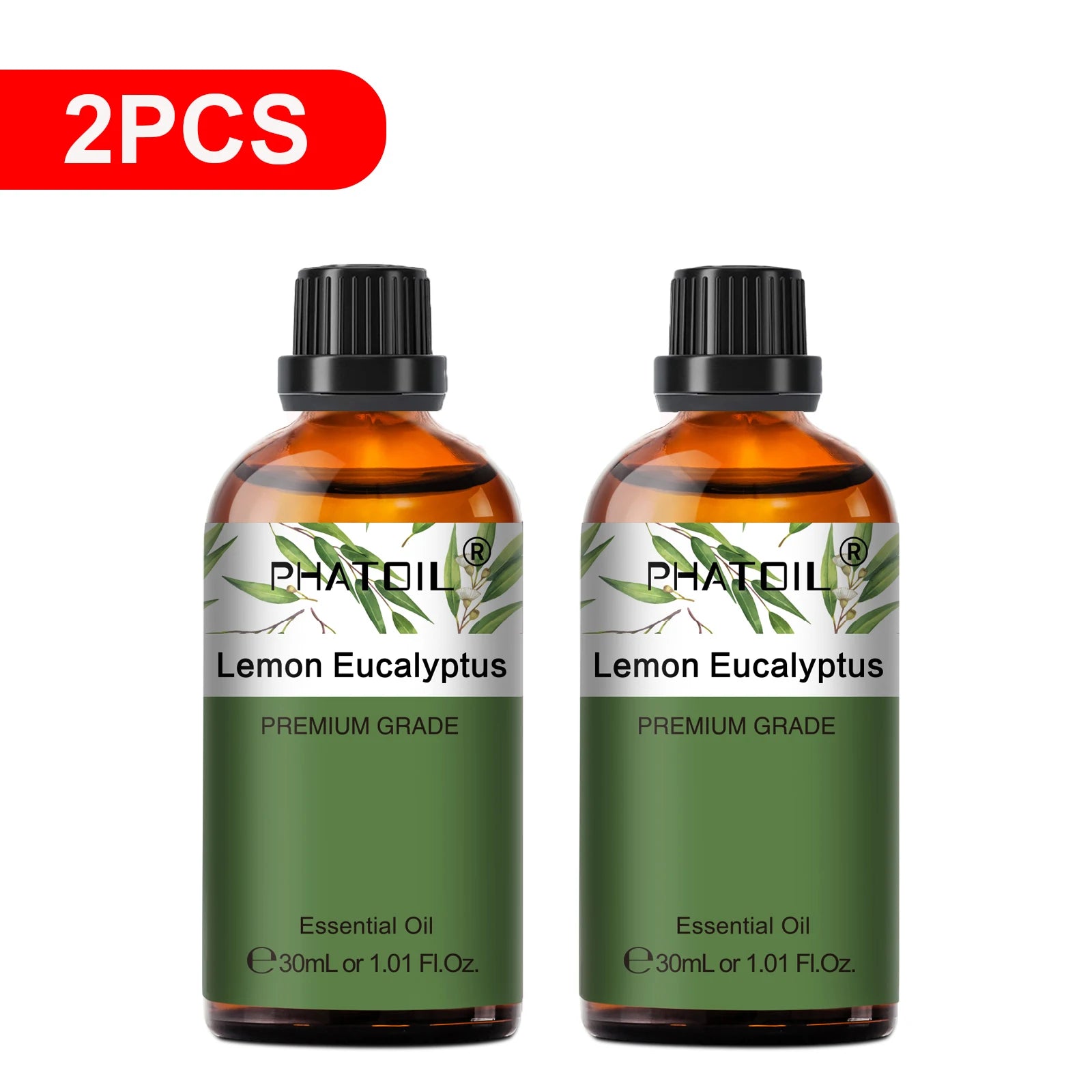 Pure Essential Oil 30ml | 2-Pack Aromatherapy Singles for Diffusers, Candles & DIY