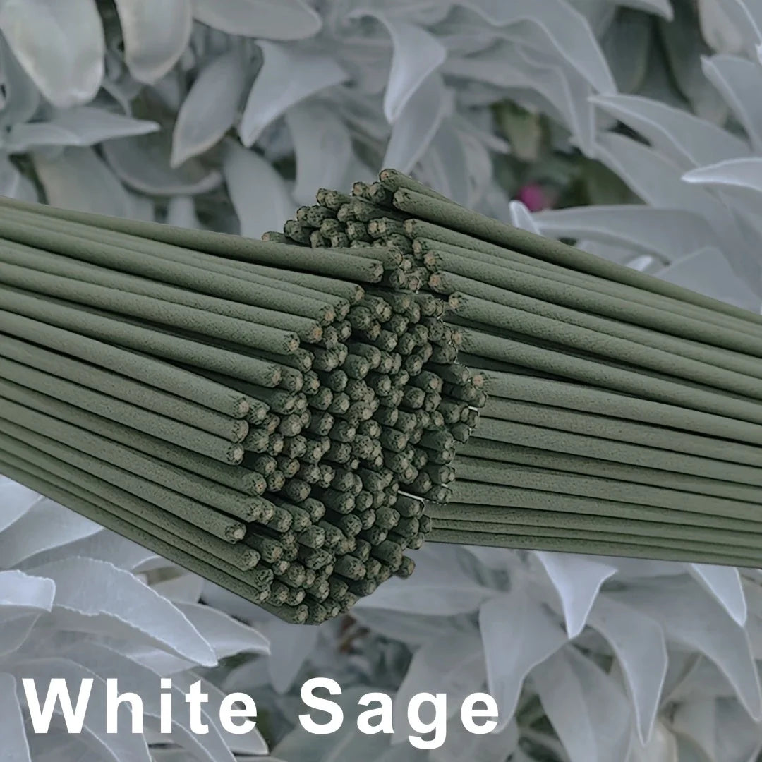 White Sage Incense Sticks — Cleansing & Meditation Incense