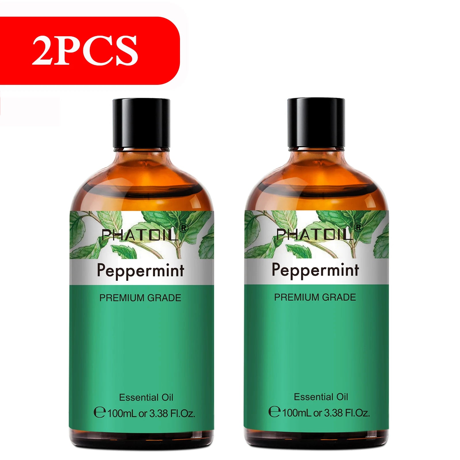 Pure Plant Essential Oil 100ml | Singles & 2-Packs for Diffusers, Aromatherapy & DIY