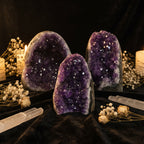 Natural Amethyst Geode — Raw Crystal Cluster