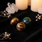 Zodiac Sign Natural Stone Bracelet | 12 Signs | Tiger Eye & Gemstone Beads