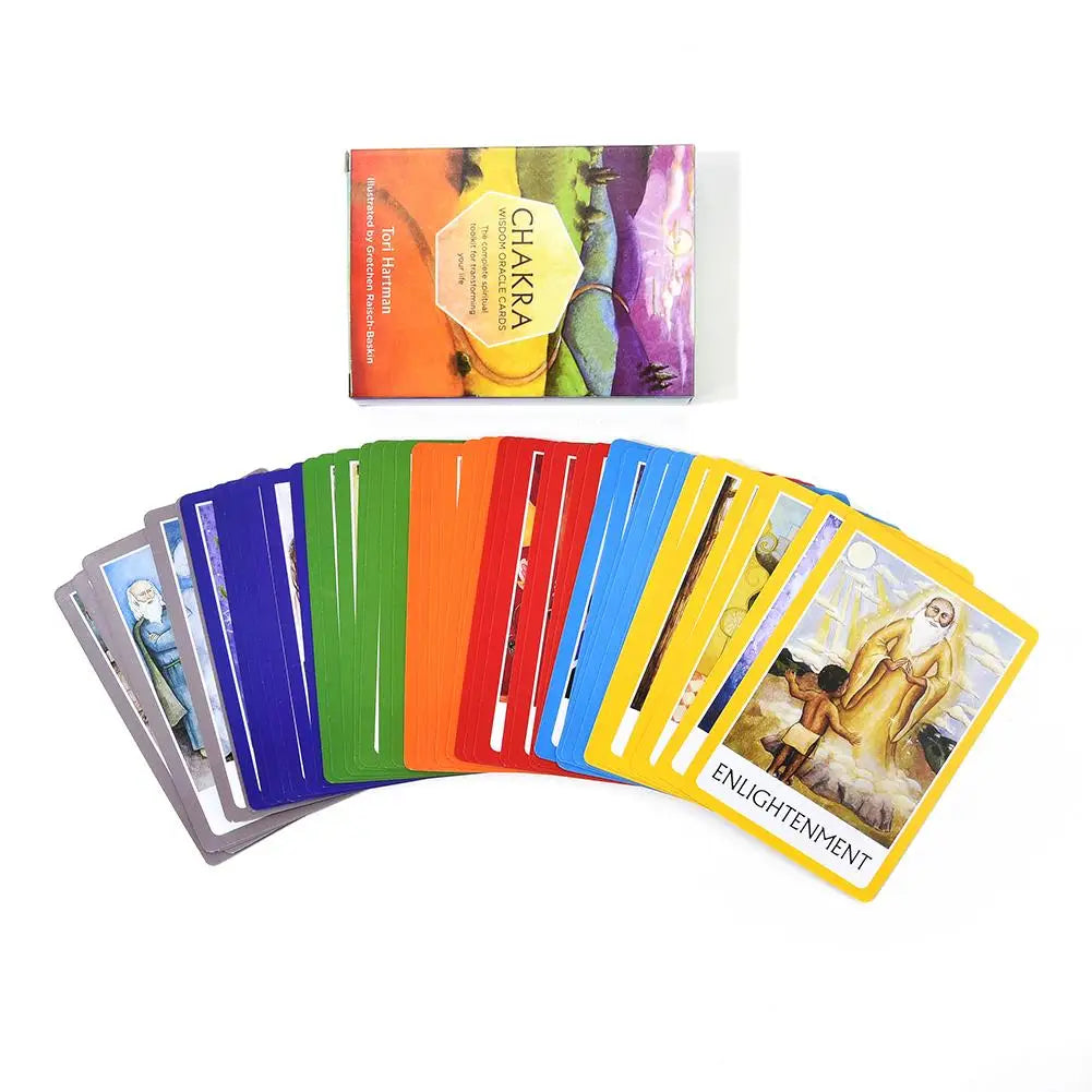 Chakra Oracle Card Deck – 49-Card Energy Healing & Divination Deck