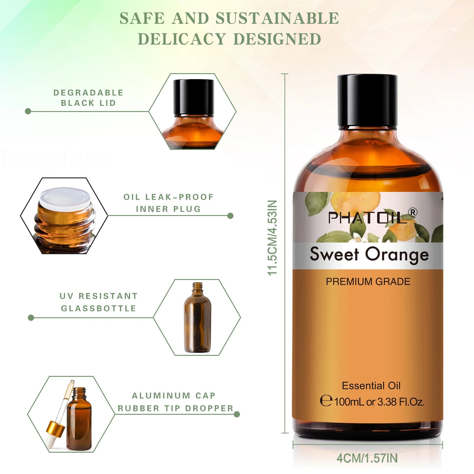 Sweet Orange Essential Oil – 100ml