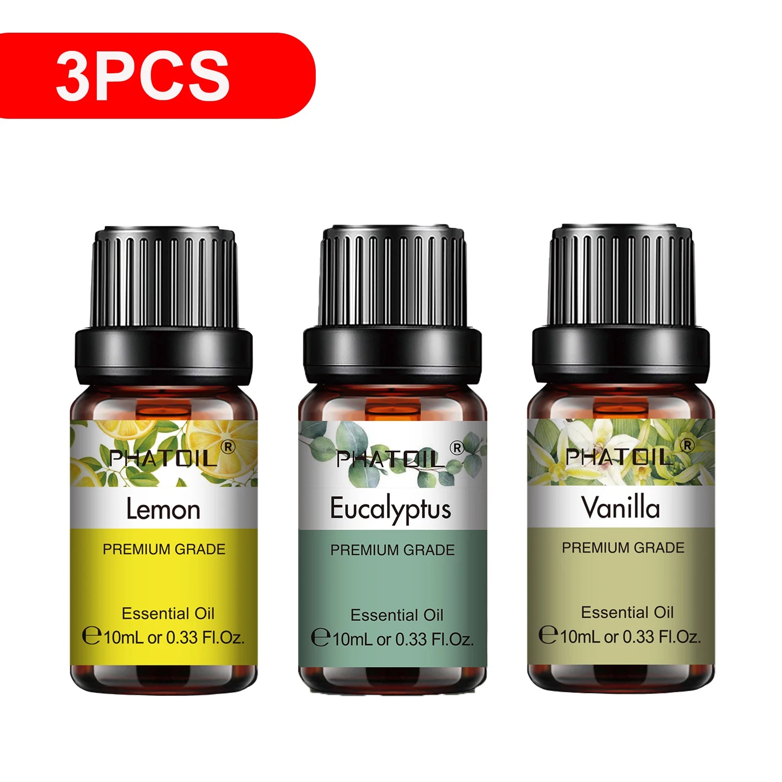 Pure Essential Oils – 10ml Aromatherapy Singles