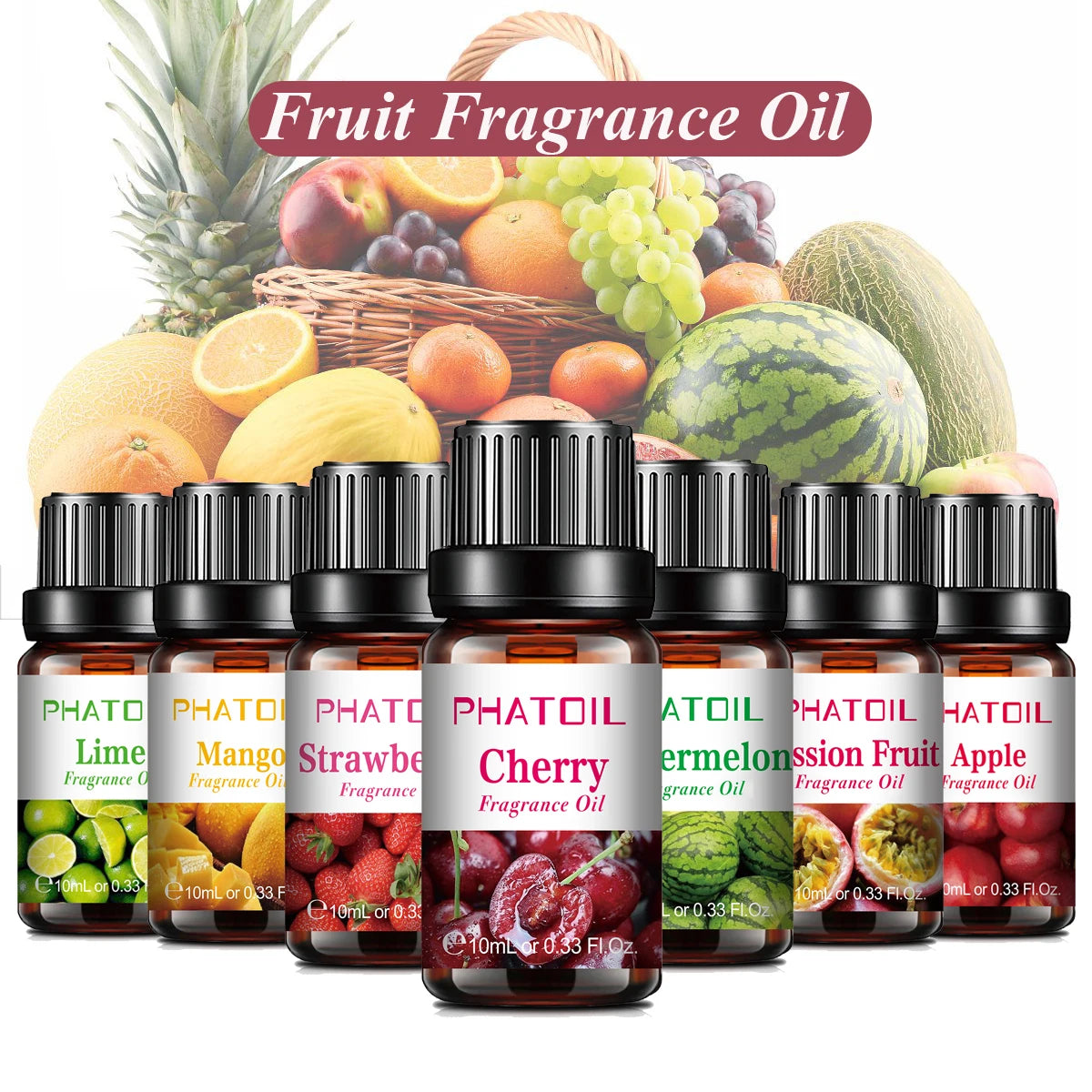 Sweet Fruit Fragrance Oils 10ml – Singles, 2-Packs, 6-Packs & 10-Packs