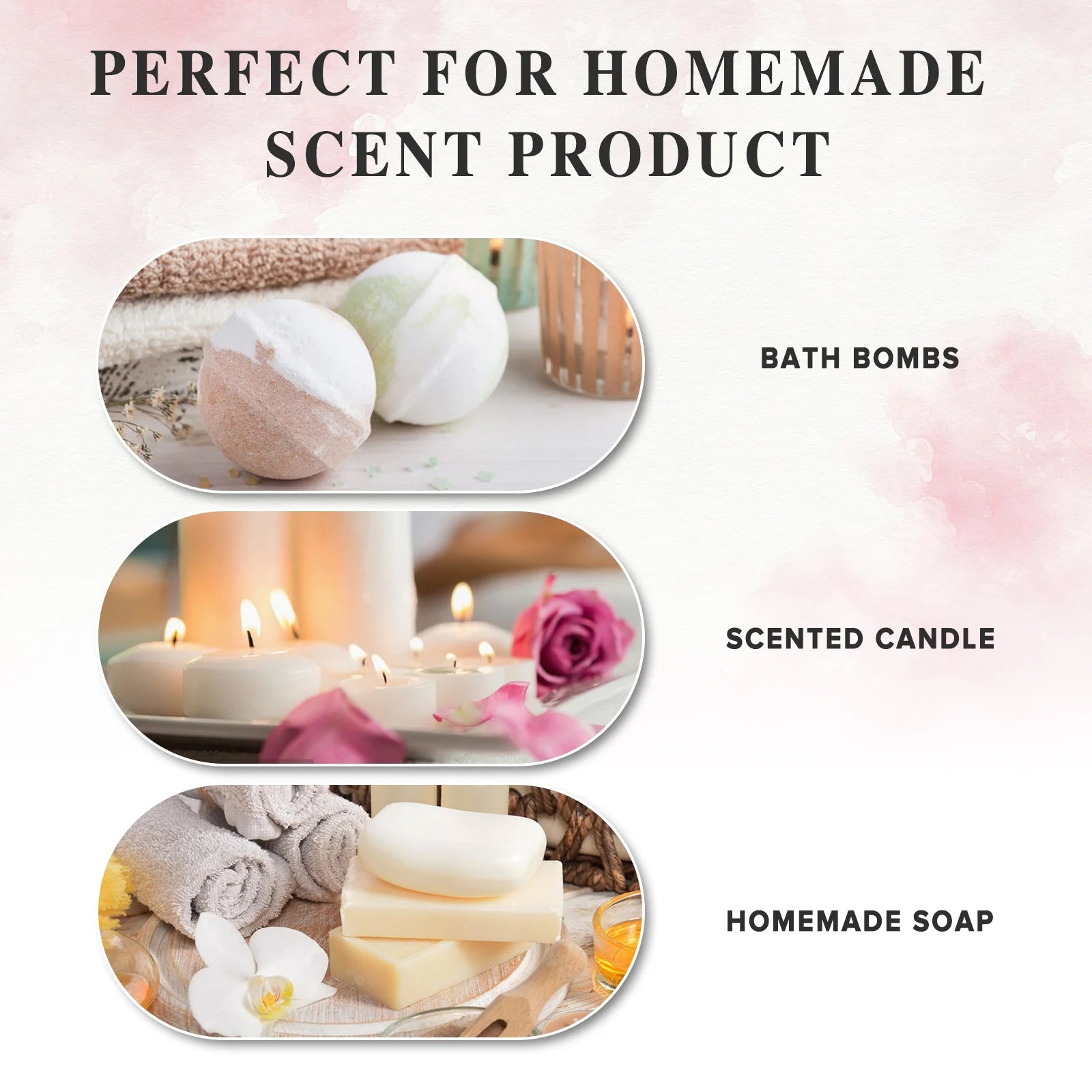 10ml Sweet Fruit Fragrance Oil for Diffuser, Candle Making & DIY — 30+ Scents