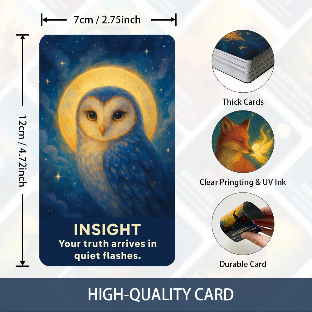 The Soul’s Compass Oracle Deck – 48-Card Daily Reflection & Meditation Deck