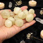 Natural Citrine Tumbled Stones — Healing Crystal Bulk